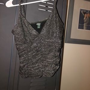 Sparkly tank top